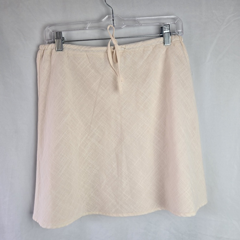 Petal + Pup Cotton Mini Skirt Large Balletcore Pink Lightweight Minimalist Femme